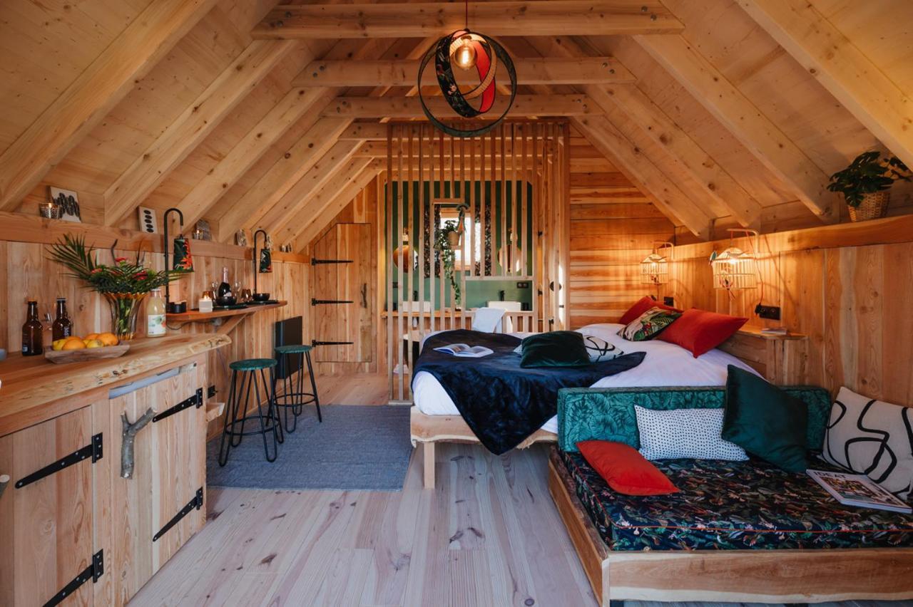 Les Cabanes Du Dauphine Et Logis A La Ferme Gap Εξωτερικό φωτογραφία