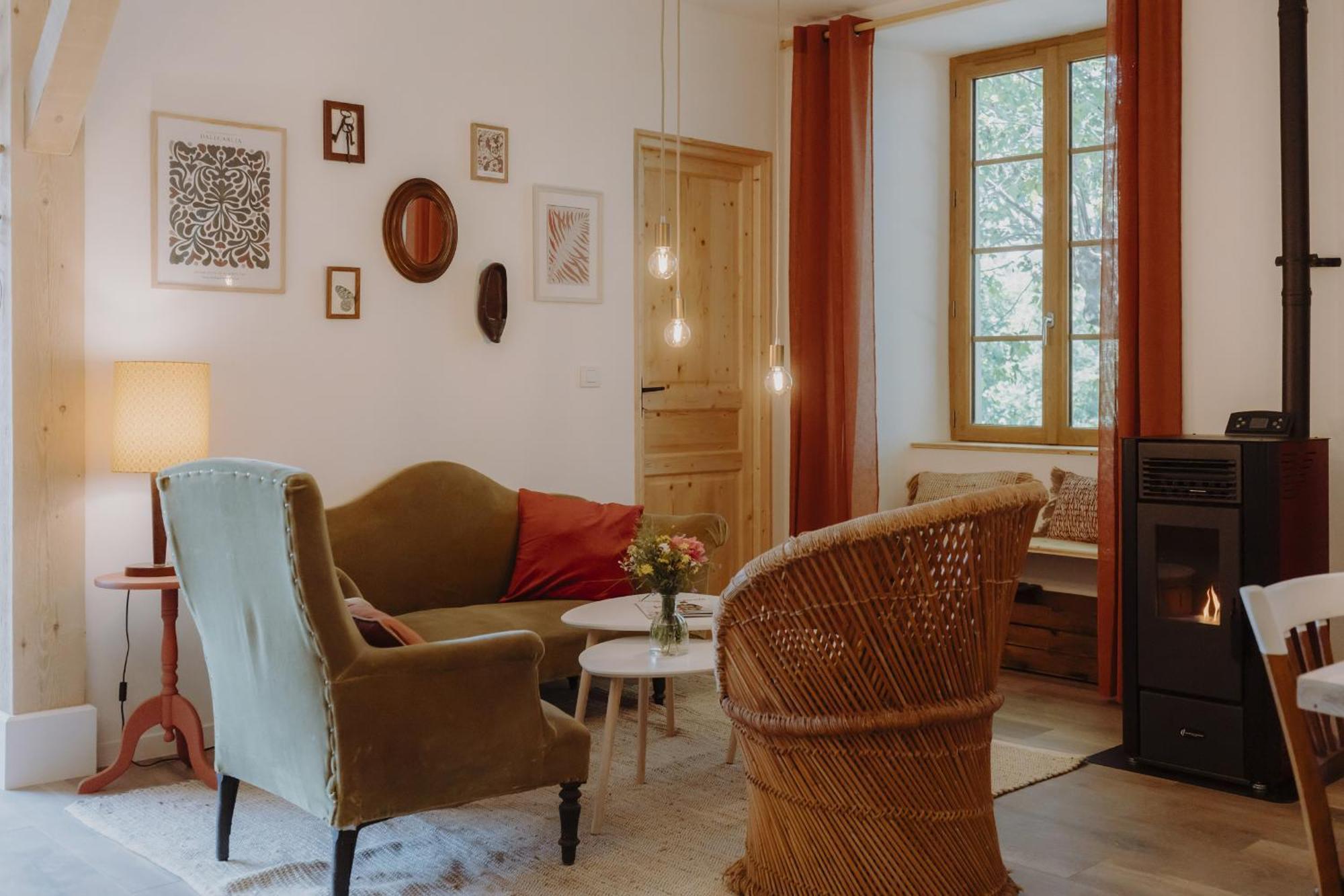 Les Cabanes Du Dauphine Et Logis A La Ferme Gap Δωμάτιο φωτογραφία
